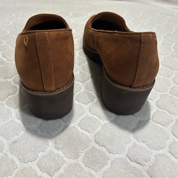 Vionic Willa Wedge Loafer Women’s Size 10. Toffee. Water Repellant Suede Upper - Picture 5 of 12